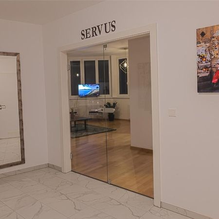 Gesamte Unterkunft über den Dächern Wiens Exterior foto