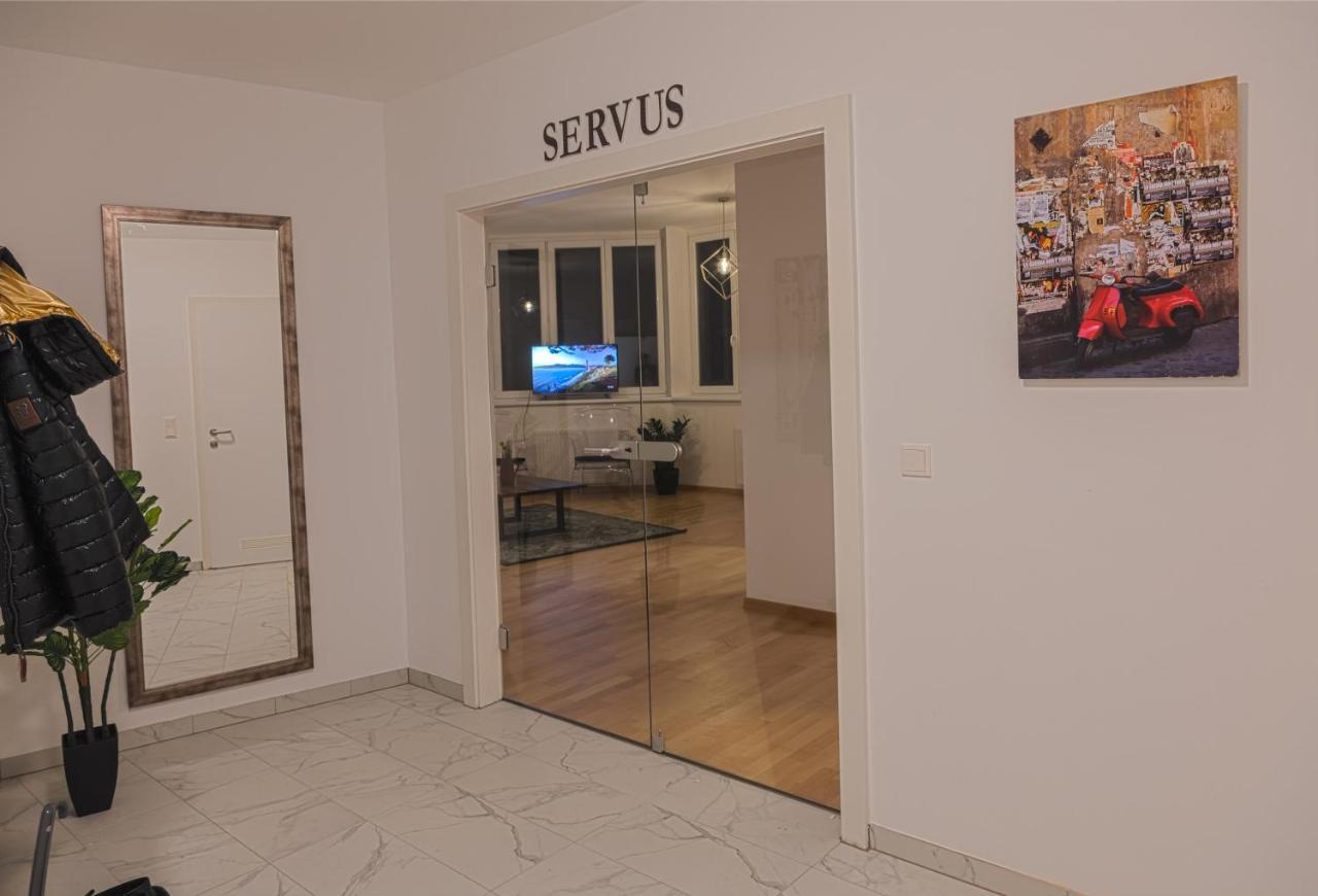 Gesamte Unterkunft über den Dächern Wiens Exterior foto